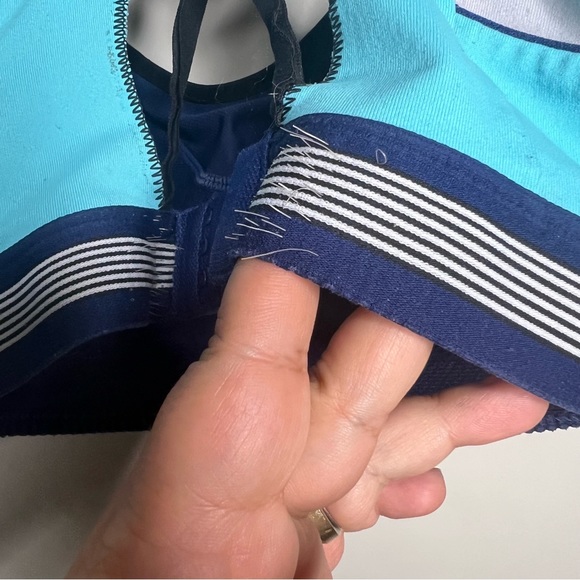 Victoria Secret Incredible Sport Bra 34DDD Wireless Padded Racerback High - Picture 7 of 12